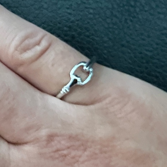 Equestrian Dring bit jewelry ring size 7 - Picture 3 of 3